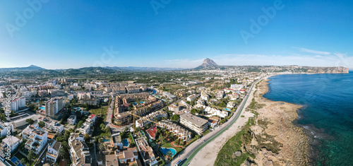 Jávea seen from the air