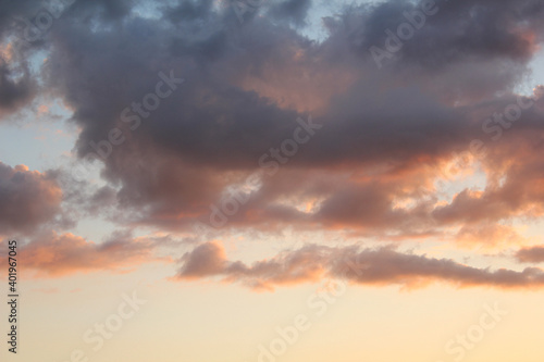 Fototapeta Naklejka Na Ścianę i Meble -  vanilla sky background and cloud