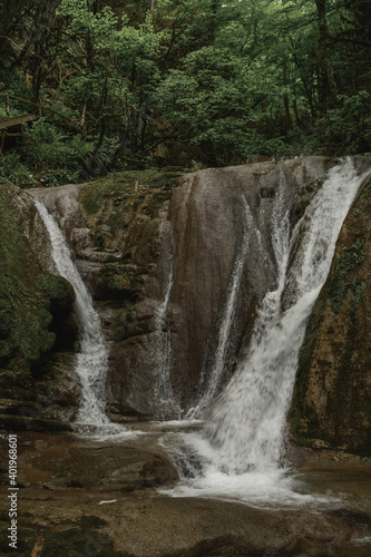 waterfall in the woods