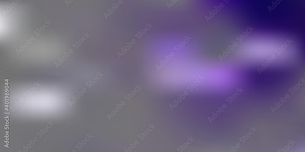 Fototapeta premium Light purple vector abstract blur background.