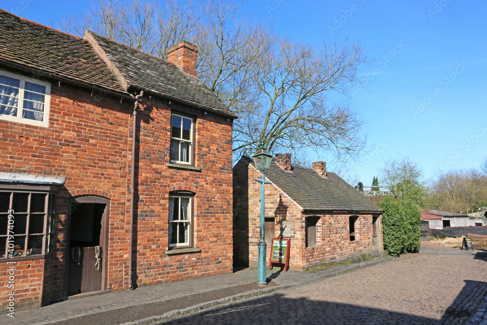 Old Cottages in the Black Country, Dudley
