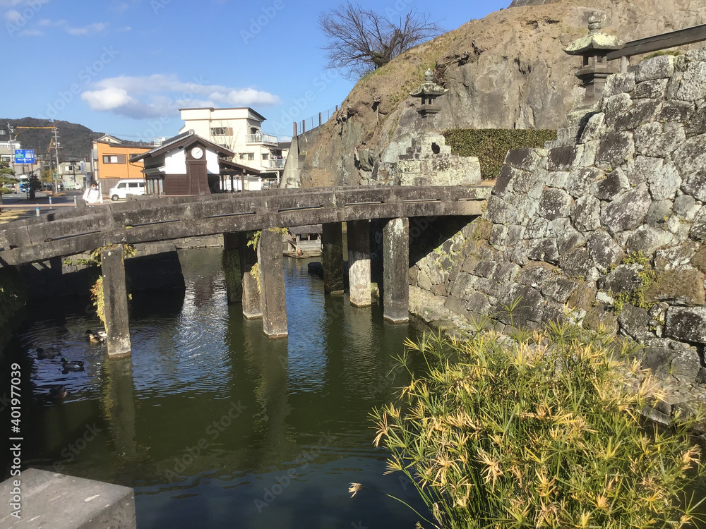 Usuki Castle Ruins in Usuki City Usuki Castle Ruins in Usuki City