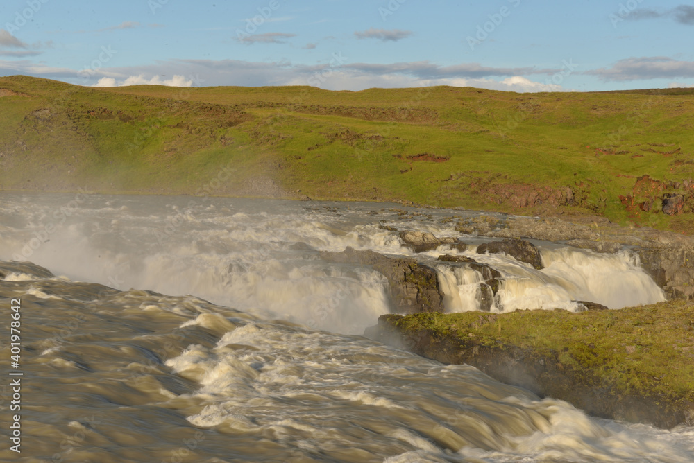Urriðafoss waterfall in Iceland Urriðafoss waterfall in Iceland