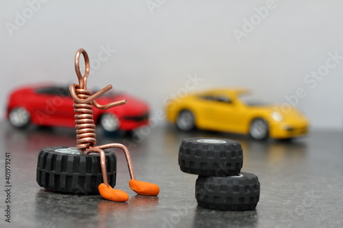 tire service and toy tire repair