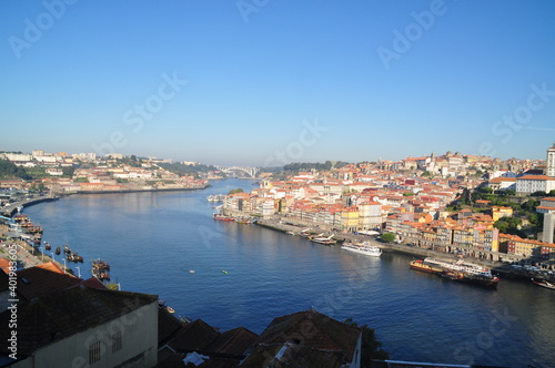 View on the Douro river in Porto, Portugal