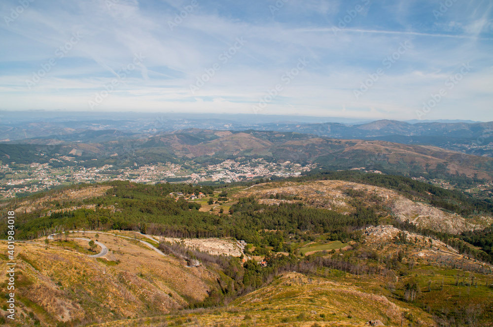 View on the city of Arouca, Portugal.