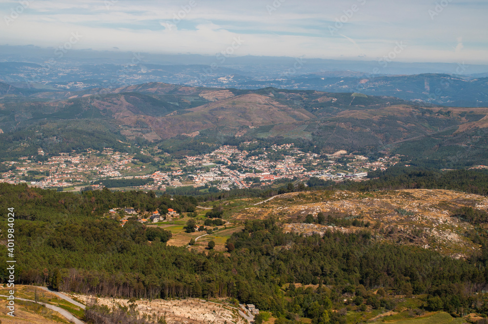 View on the city of Arouca, Portugal.