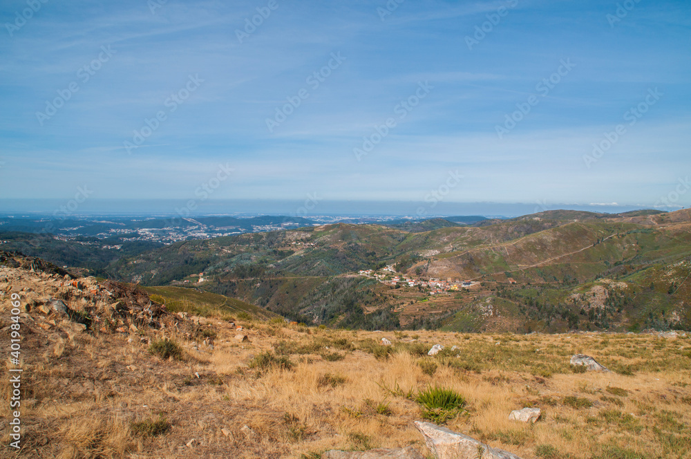 The mountains near Arouca, Portugal.