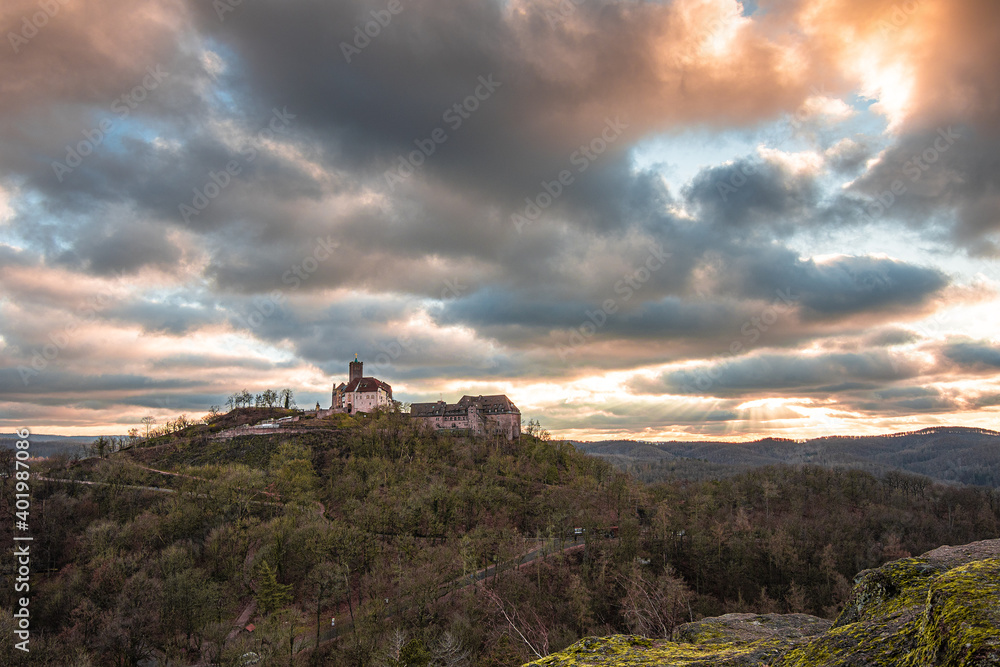 Fototapeta premium die Wartburg in Eisenach 2