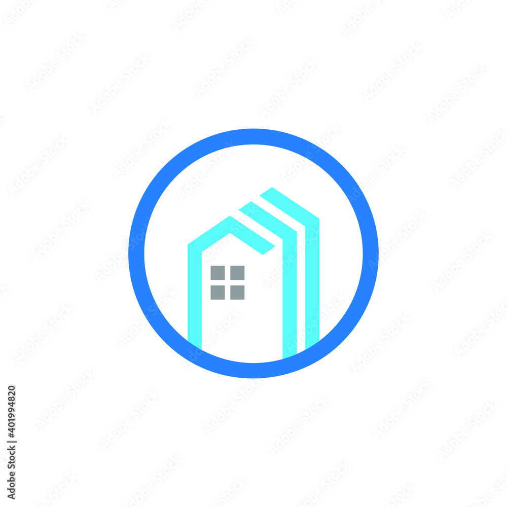 Real Estate Logo. Minimal home, house logo, icon for your business property Real Estate Logo. Minimal home, house logo, icon for your business property