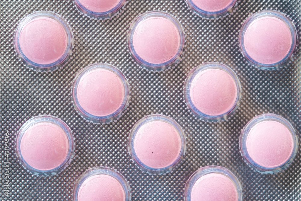 Fototapeta premium pills seamless pattern
