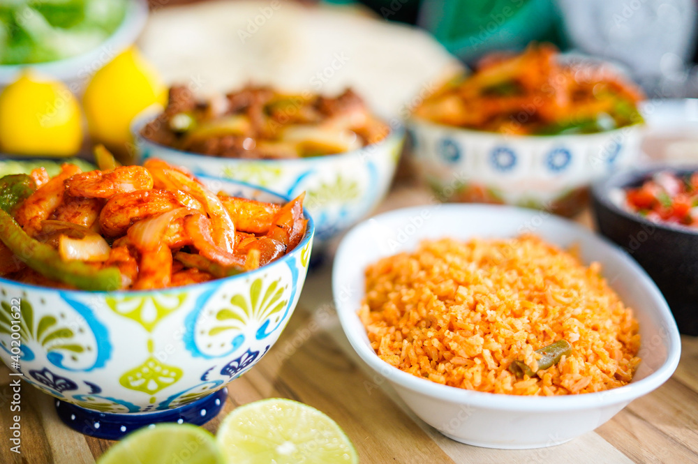 Spanish mexican food preperation Spanish mexican food preperation