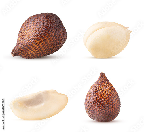 Set salak snake fruit photo