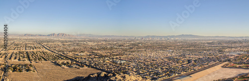 Las Vegas Valley Panorama in the Afternoon