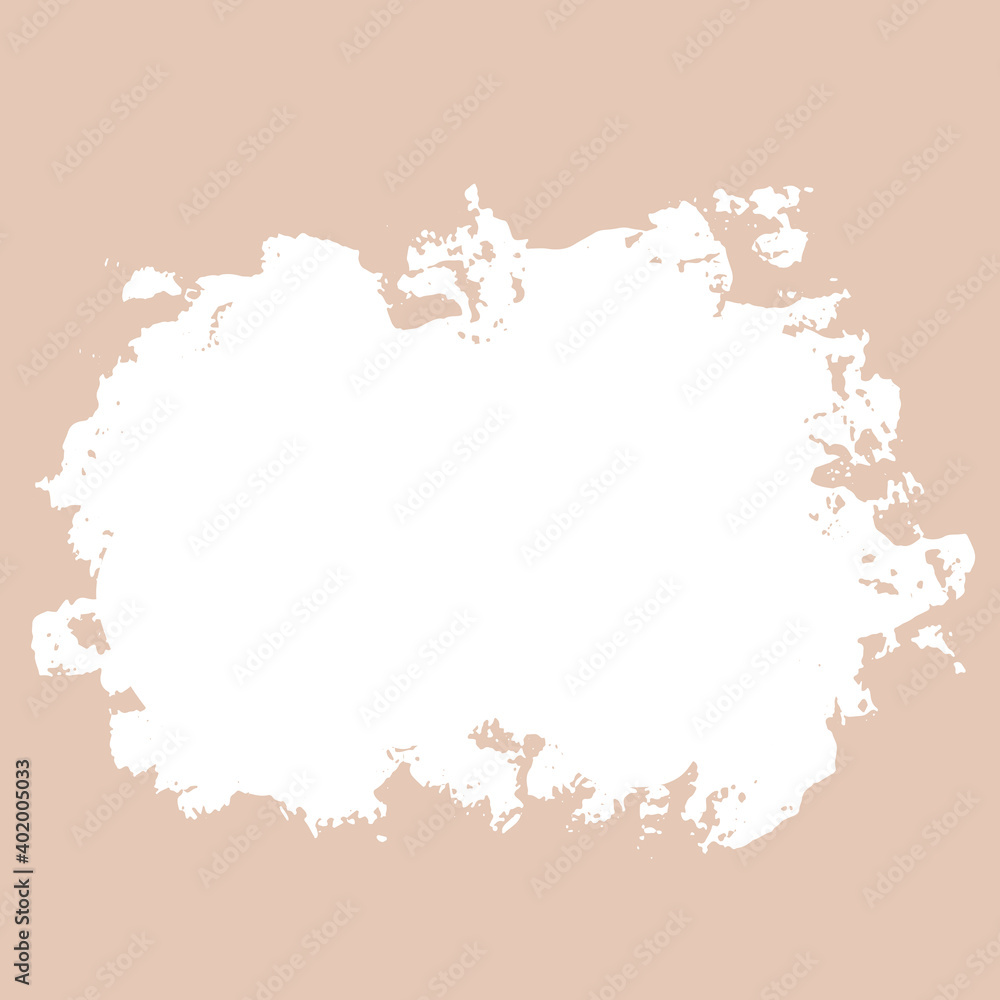 Ink torn white dry brush texture. Vector illustration. Grunge hand drawn beige background. Space for text. Ink torn white dry brush texture. Vector illustration. Grunge hand drawn beige background. Space for text.