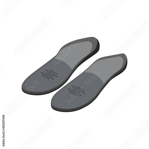 Feet Injury Treatment Vector Illustration