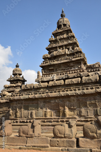 Temples du Rivage à Mallabapuram, Inde du Sud