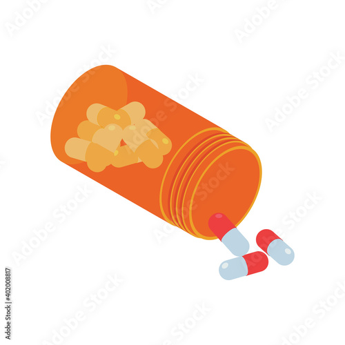 Pharmaceutical Pills Illustration