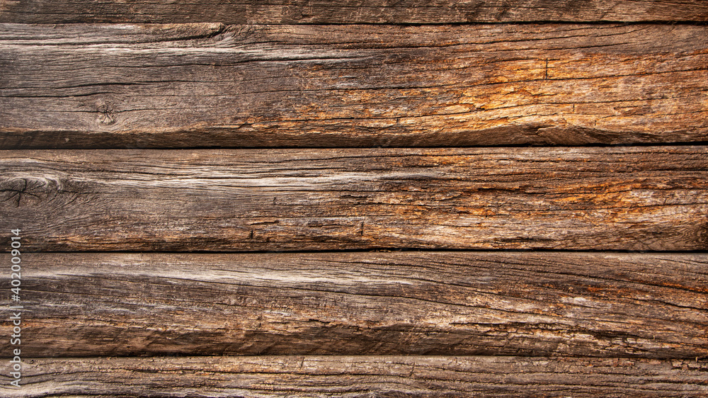 Wood texture, old yellow textured boards. Background Wood texture, old yellow textured boards. Background