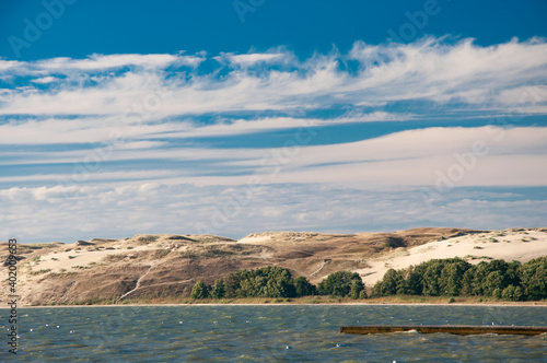Billede på lærred sand dunes on the curonian spit baltic sea.jpg