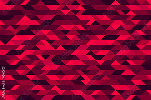 Chaotic abstract mosaic vector seamless background, geometric tiling pattern, interior design element or wallpaper, wrapping paper or web design.