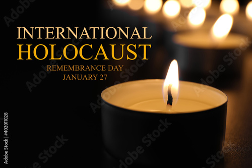 Картината върху платно International Holocaust Remembrance Day January  27