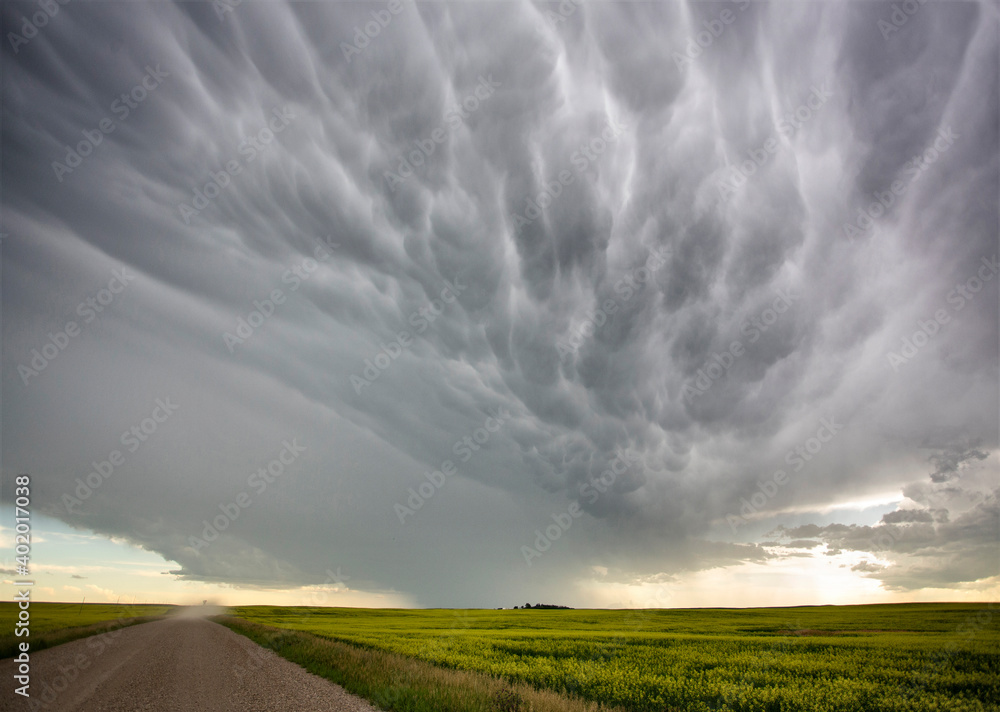 Prairie Storm Clouds Canada