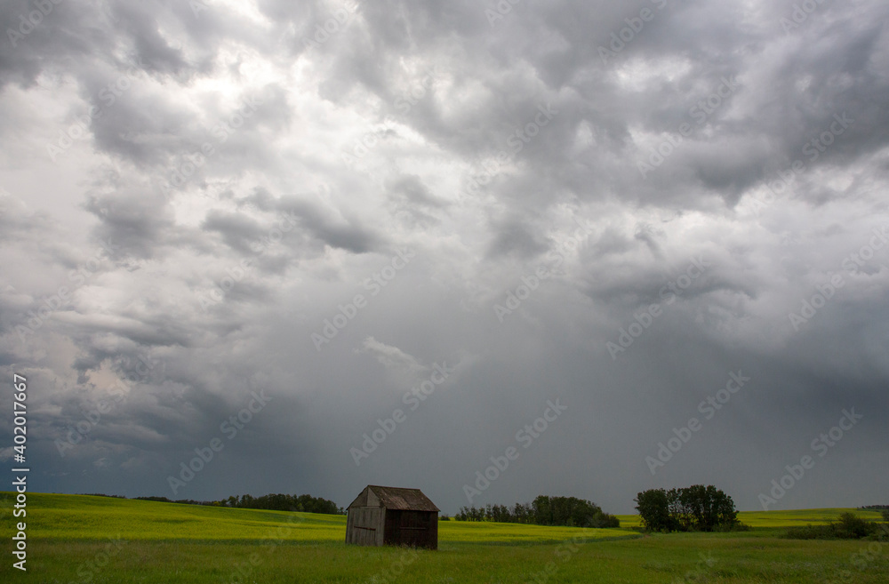 Prairie Storm Clouds Canada