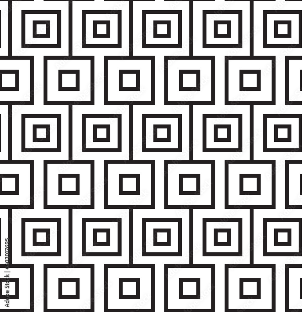 Black and white pattern geometric abstract graphic