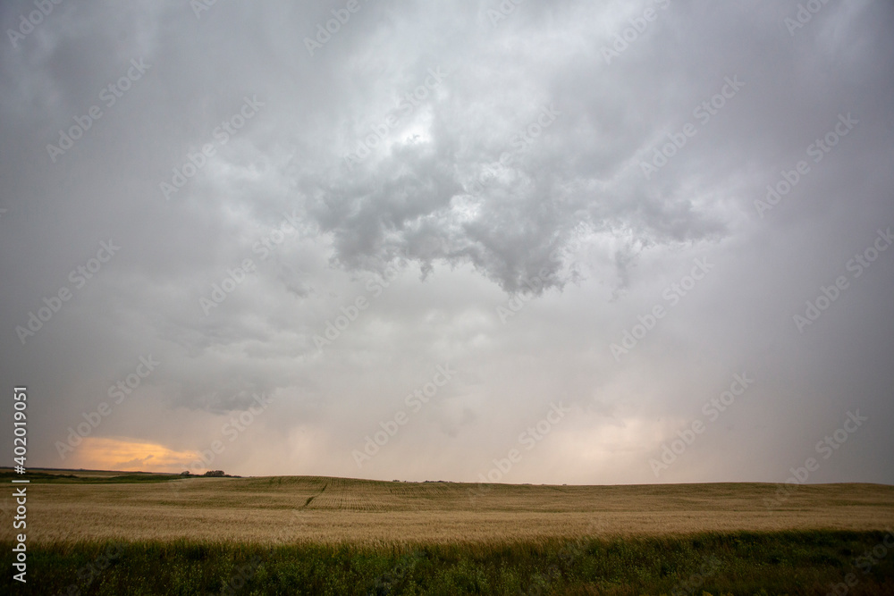 Prairie Storm Clouds Canada