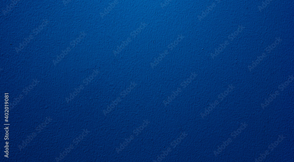 Abstract grunge decor. Beautiful dark blue stucco wall background. Space for designing and inserting text.