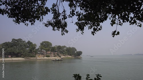 river landscape of west bengal photo