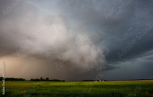 Prairie Storm Clouds Canada