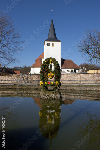 Osterbrunnen in Moggast photo