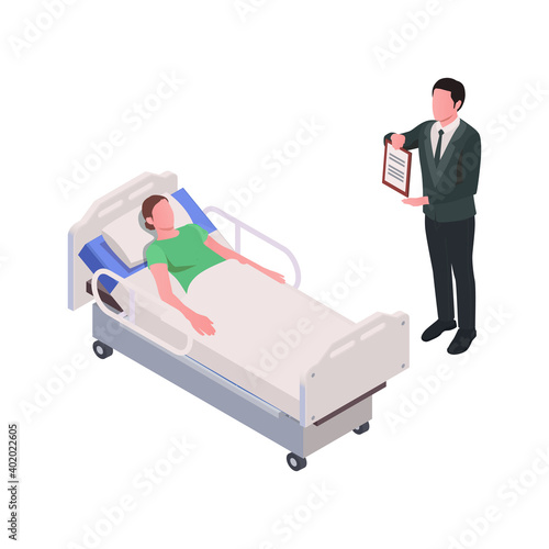 Medical Insurance Vector Illustration