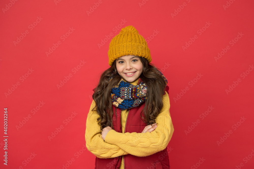 cheerful girl ready for winter activity. teen child in puffer waistcoat and knitwear. seasonal kid fashion. christmas holiday and vacation. cute beauty keep warm. weather forecast cheerful girl ready for winter activity. teen child in puffer waistcoat and knitwear. seasonal kid fashion. christmas holiday and vacation. cute beauty keep warm. weather forecast