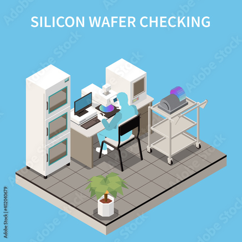 Checking Silicon Wafer Composition