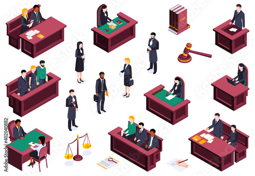 Isometric Justice Law Set