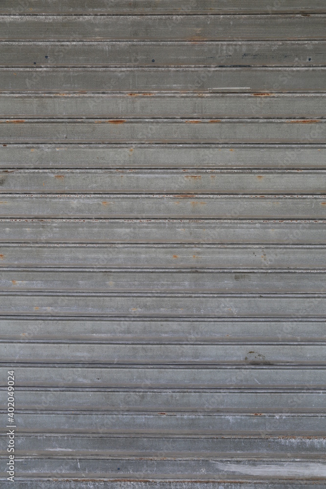 Obraz premium Metall-Garagentor (Hintergrund/Textur)