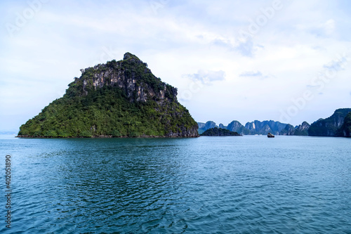 bay ha long vietnam halong asia landscape southeast