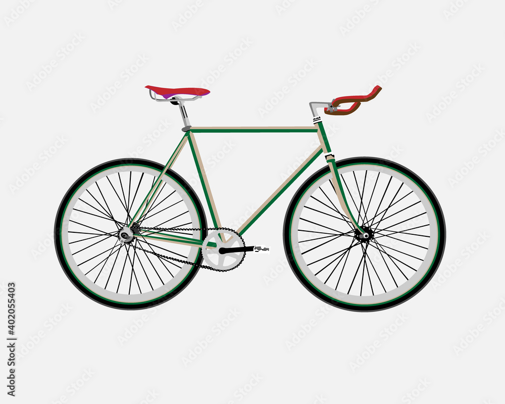 bicycle vector illustration