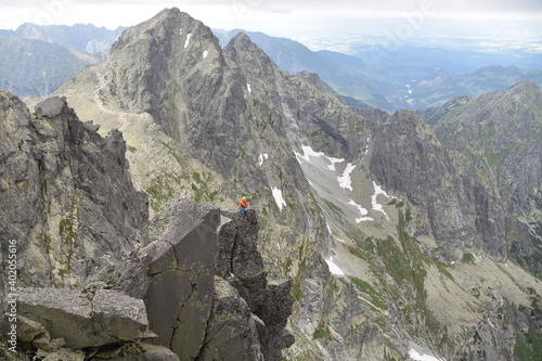 Fototapeta Naklejka Na Ścianę i Meble -  Rysy, Tatry Słowackie, szczyty Tatr Wysokich, TANAP