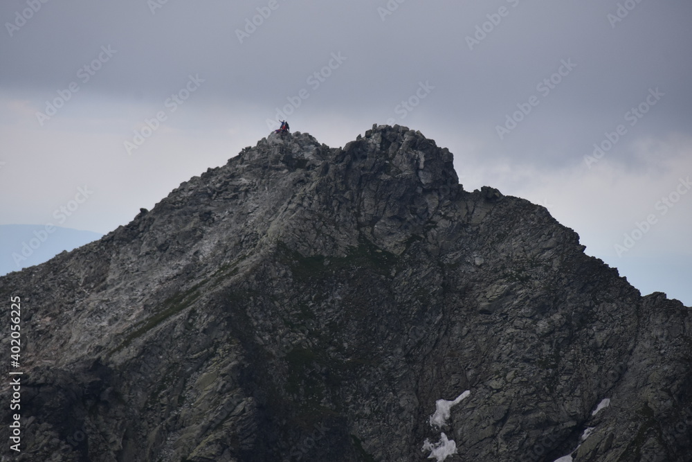 Obraz premium Rysy, Tatry Słowackie, szczyty Tatr Wysokich, TANAP