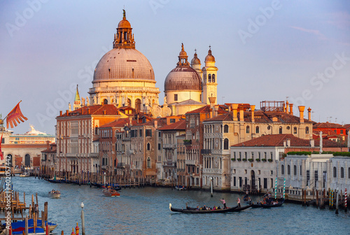 Venice. Church of Santa Maria della Salute. © pillerss