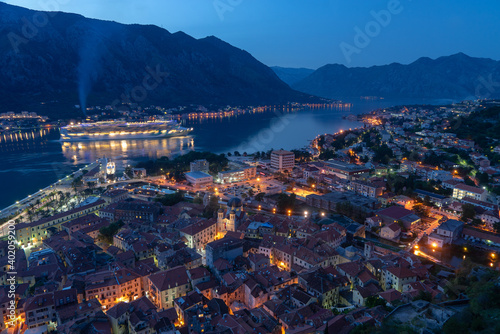 The Beautiful Unesco Heritage Town of Kotor © adonis_abril