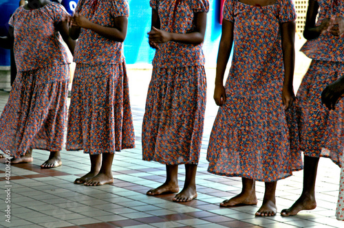 Grupo folclórico de Jongo. São Paulo photo