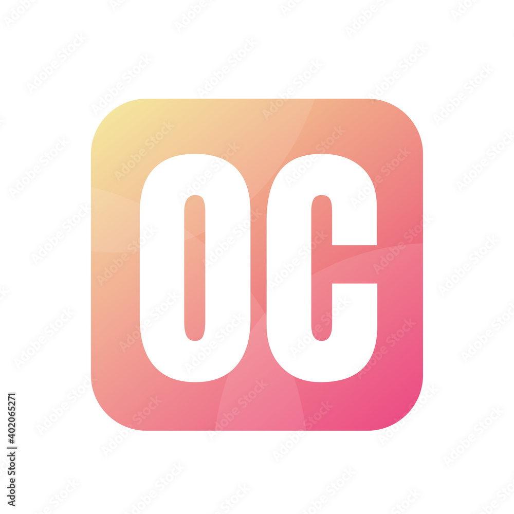 OC Letter Logo Design With Simple style OC Letter Logo Design With Simple style