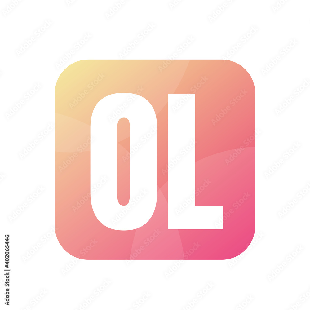 OL Letter Logo Design With Simple style OL Letter Logo Design With Simple style