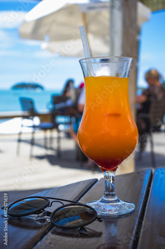 cocktail on the beach