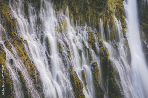 Scene taken at McArthur-Burney Falls Memorial State Park.